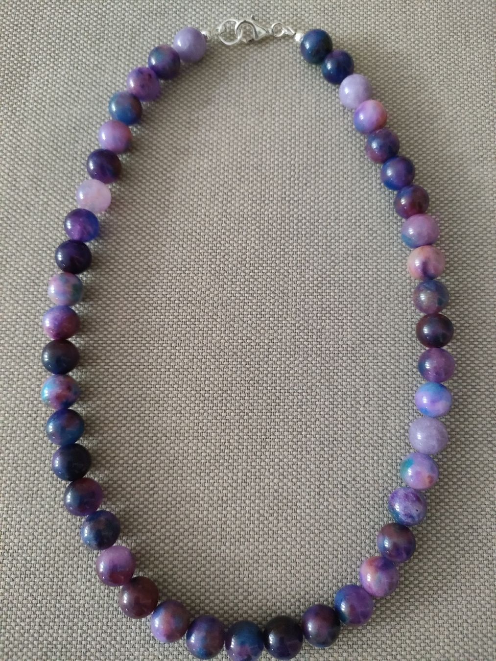 Catenine: Schöne Kette Multicolour Jade- Aktion! – Nuovo e nell'imballaggio originale da Bern venduto da Lidia.5 2