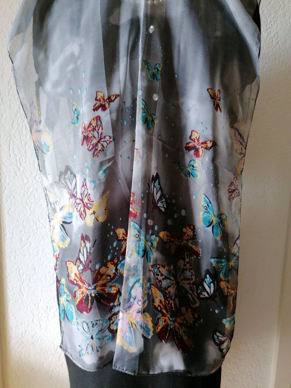 Foulard & Sciarpe: Foulard mit wunderschönen Schmetterlinge – Nuovo e nell'imballaggio originale da Zollikofen venduto da Blackie 2