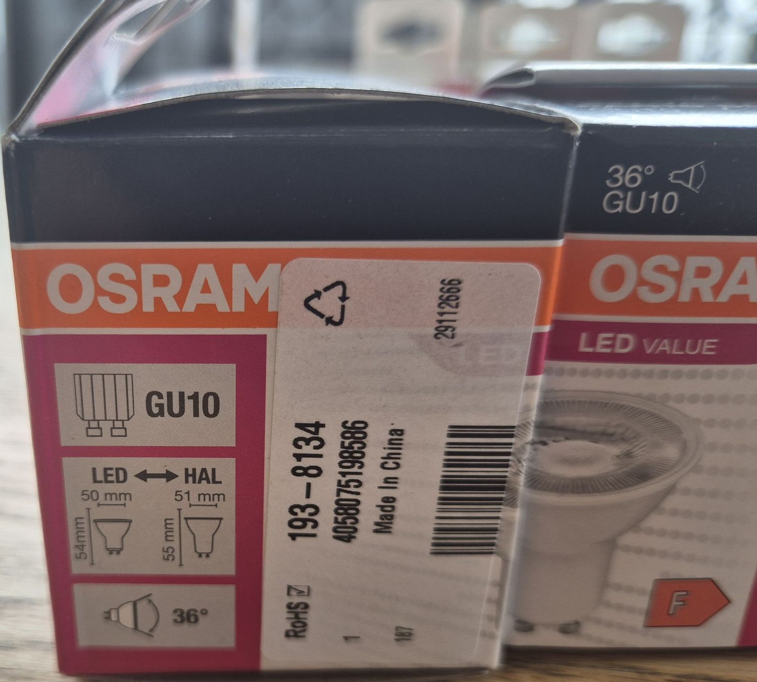 Osram Lampen: OSRAM LED Value GU10 Lampe - Neu & Originalverpackt – Neu und originalverpackt aus Dällikon von Larif96 1