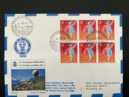 CH Ballonbrief 23. Hochalpenflug Poschiavo  (G1156)