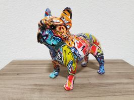 Sculpture chien en résine style Pop-Art _ Pop Art Skulptur