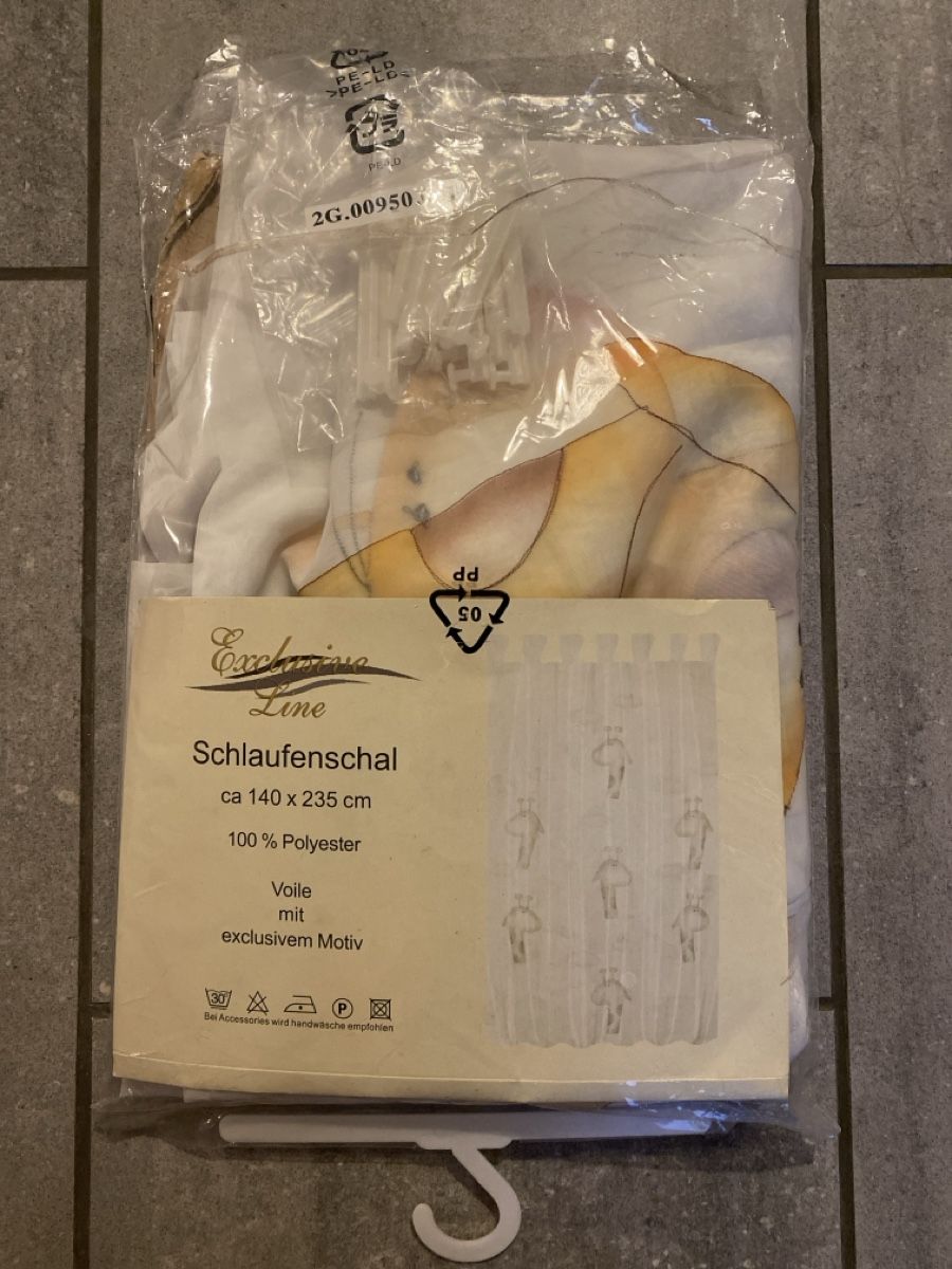 Tende: Schöner Giraffen Schlaufenvorhang Set 2 Stück Kinderzimmer – Nuovo e nell'imballaggio originale da Niederbüren venduto da funkel06 1