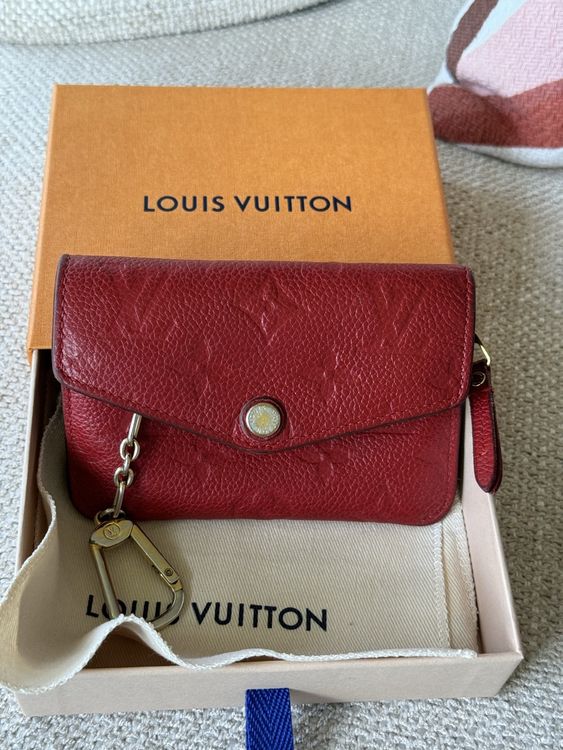 Pochette Porte-clés En Cuir PU – Fermeture éclair étanche – Format 9x11 Cm – Pour Sac à Main, Poche Ou Voiture – Cadeau Femme/homme
