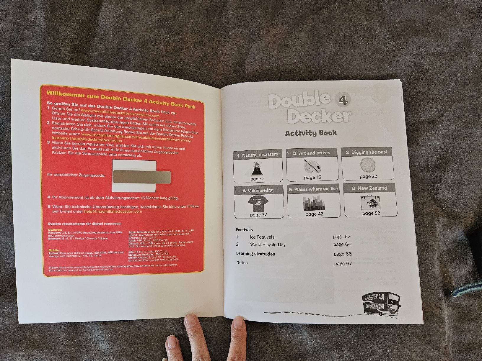 Libri: Double Decker 4 Activity Book Pack - Englisch lernen! – Nuovo (secondo la descrizione) da Staffelbach venduto da Frisco77 3