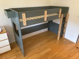 Hochbett 90x190 1 Jahr alt, wie neu!
