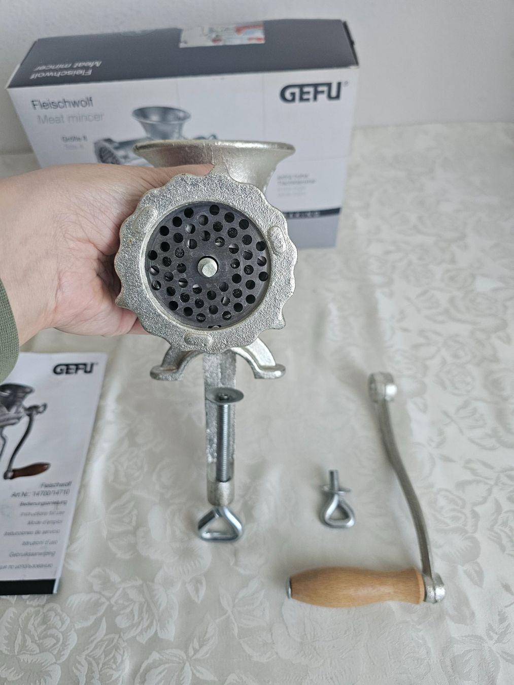 Elettrodomestici da cucina: ***GEFU*** Fleischwolf Neu – Nuovo (secondo la descrizione) da Bronschhofen venduto da Xena37 5