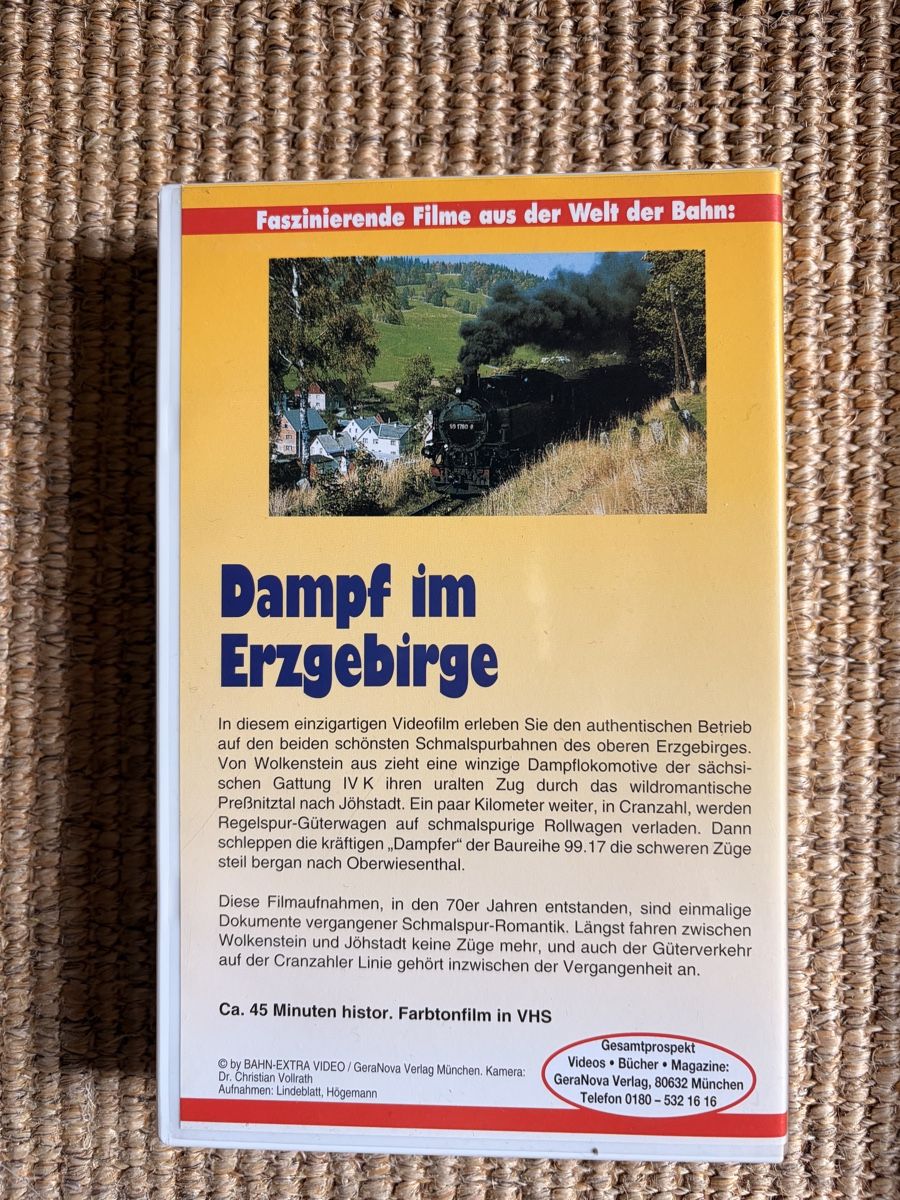Alle VHS: Eisenbahn VHS-Kasetten – Gebraucht aus Herzogenbuchsee von Jana_1019 6