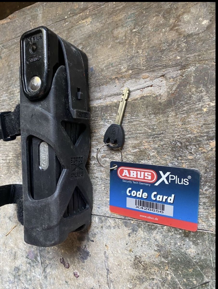 Abus Cadenas: Abus Bordo XPlus Folding Lock with Key and Code Card – D'occasion à Stäfa par mic.walo 1