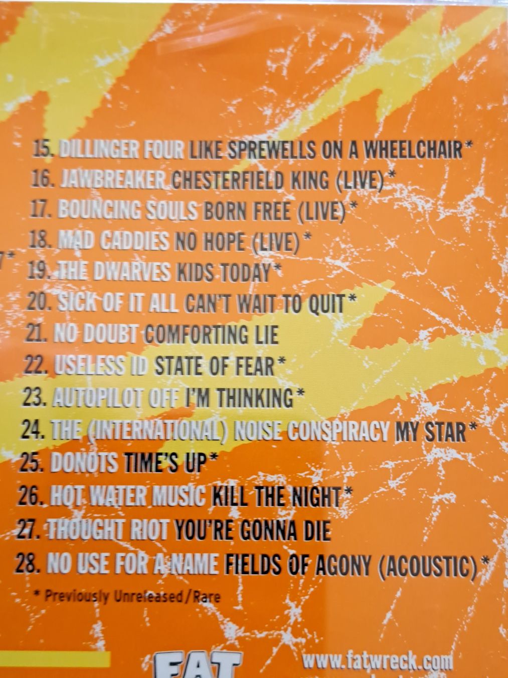 CD: Cd Rock against Bush Volume 2 / 2 Cds compilation – Usato da Pully venduto da bro_n52j 3