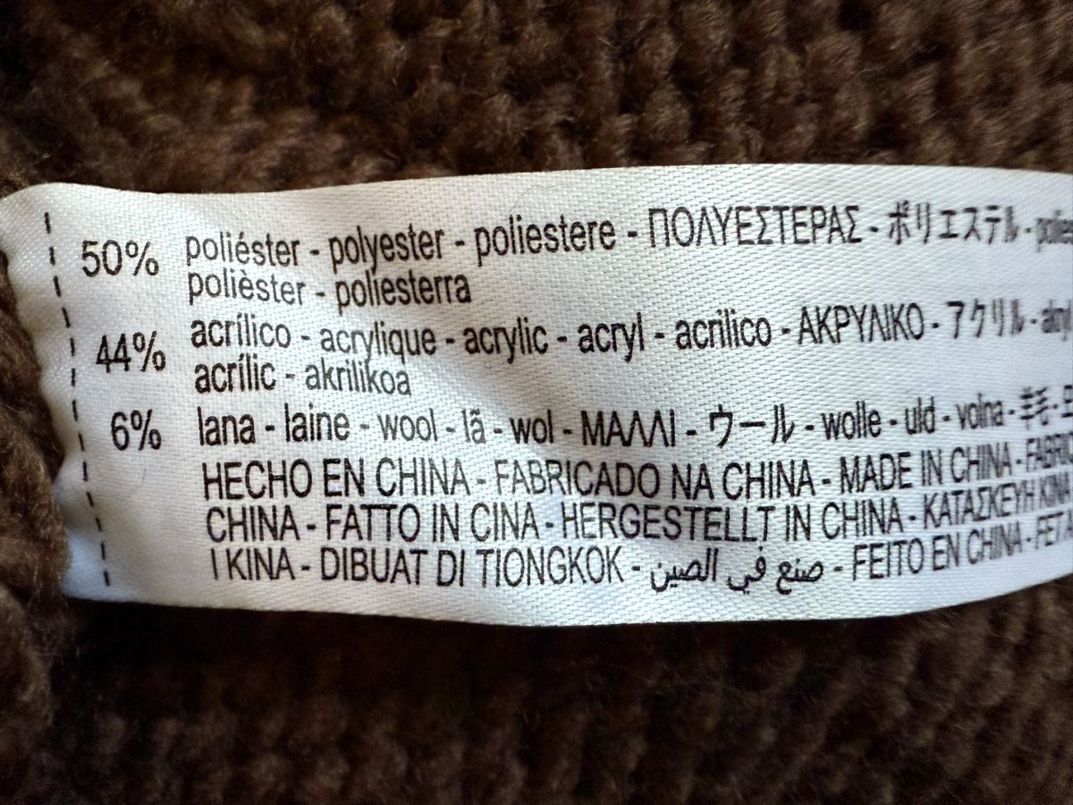 Zara Maglioni & Felpe: Pull tricot torsades marron Zara, t. M/38 – Usato da Tavannes venduto da Thriftshop 6