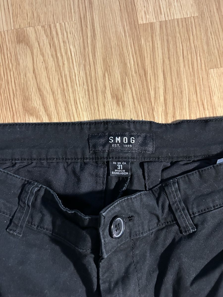 Pantaloni: Schwarze Chino Slim Fit – Usato da Reinach BL venduto da the_9lwh 2