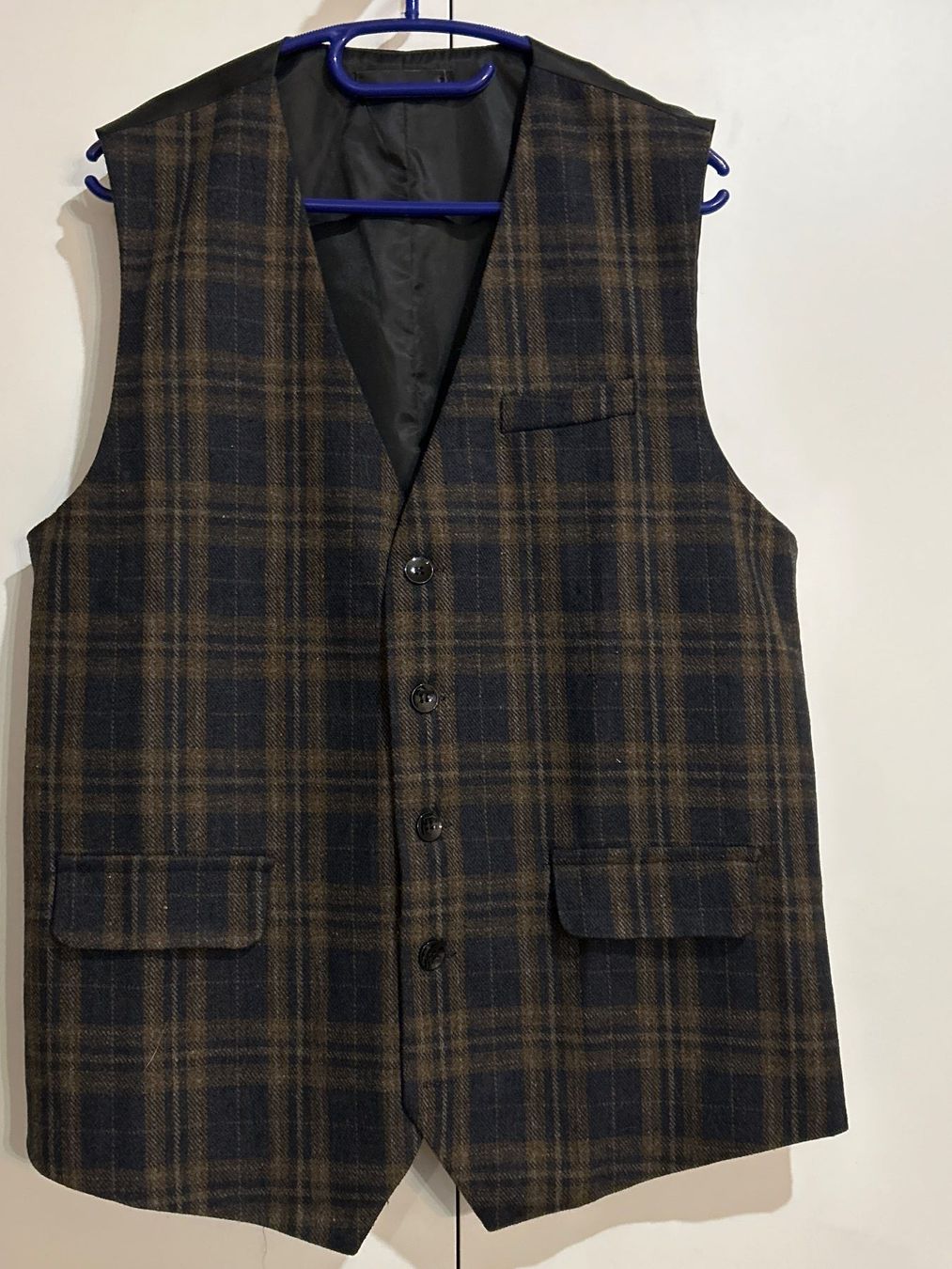 Gilet & Giacche: Herren Gilet kariert – Nuovo (secondo la descrizione) da Brunnen venduto da Nala2929 1