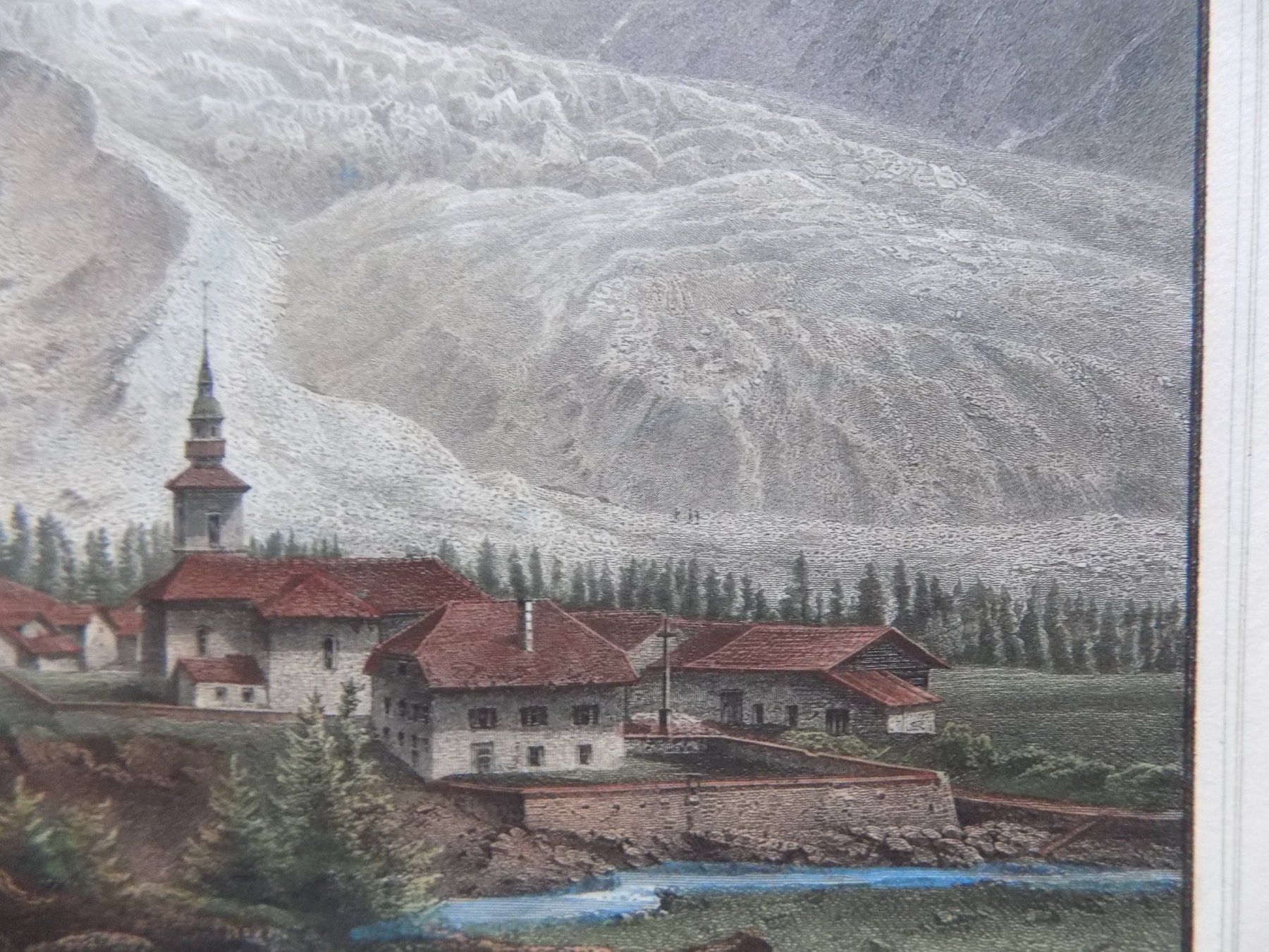 Stiche: Glacier d'Argentière – Gebraucht aus Risch von Antikfee 5