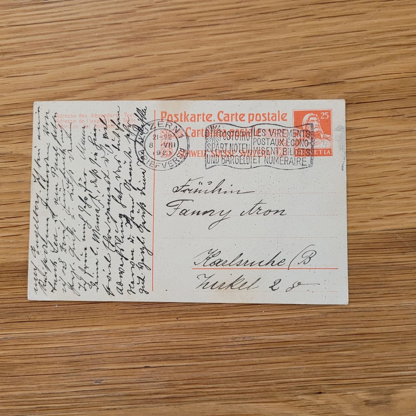 Tous les timbres: GS Luzern 1921 – D'occasion à Biel/Bienne par Destockweb