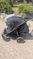 Neuwertiger TFK Duo Geschwister-/Zwillingskinderwagen