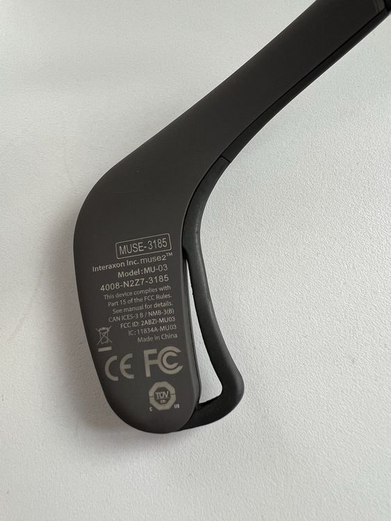 Casque Muse MU-02 Neurofeedback Méditation EEG D'occasion état Correct