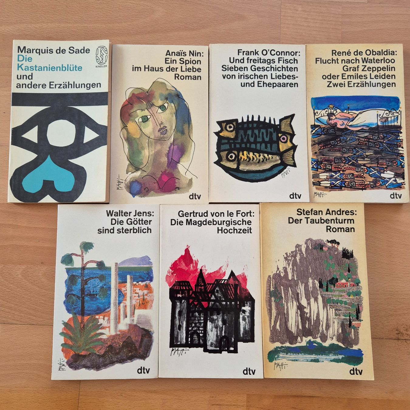 Libri: 7 Bücher Konvolut – Usato da Winterthur venduto da WSBS_4067