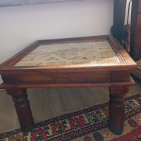 bellissimo tavolino indiano in legno di palissandro