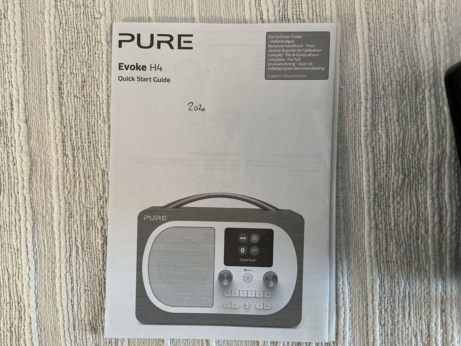 Radio: Radio Evoke H4 PURE DAB+FM – Usato da SAIGNELEGIER venduto da Jolaine 3