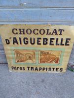Plaque en tôle peinte