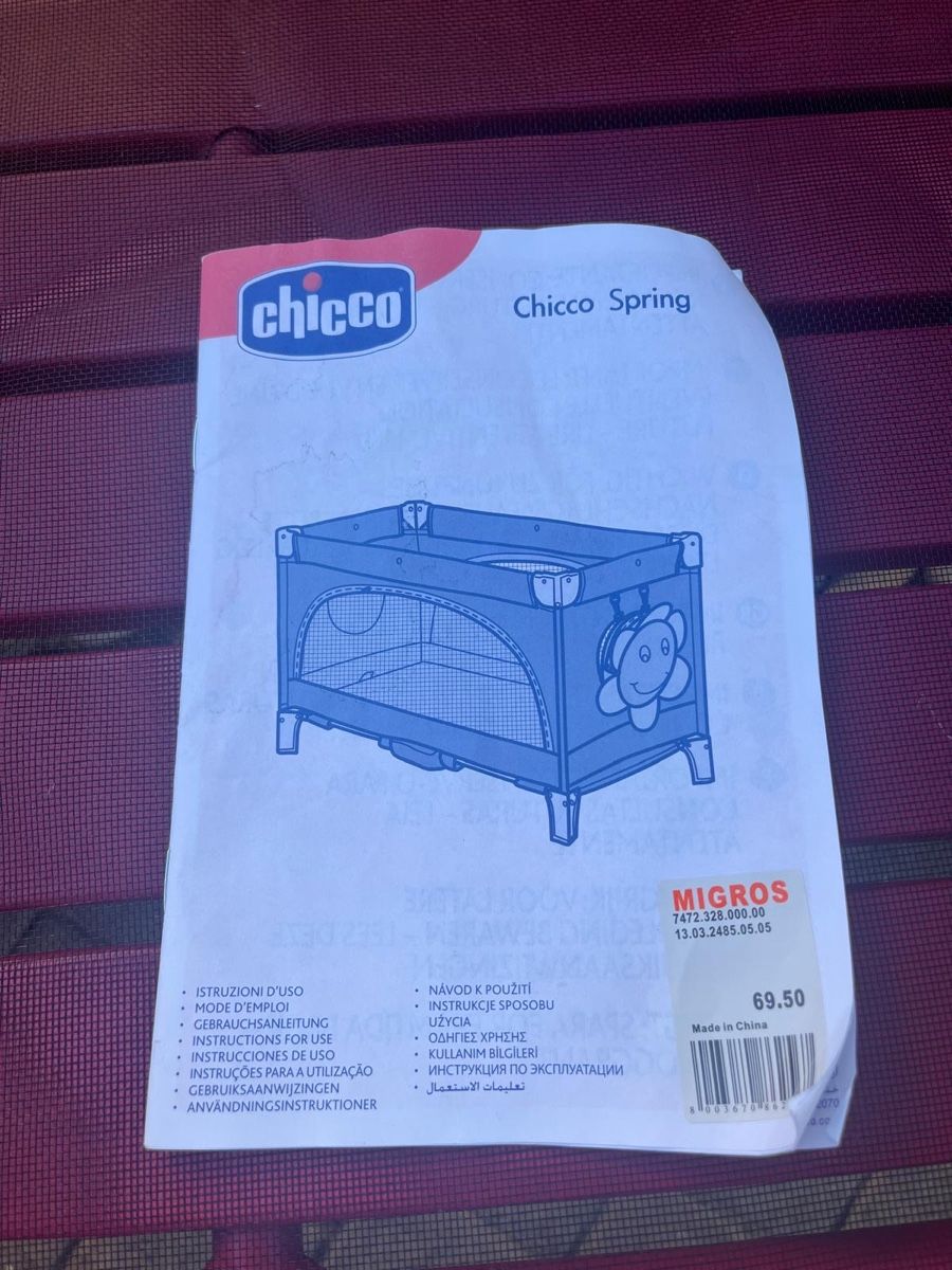 Letti: TOP Babybett Chicco Spring – Usato da Oberwil BL venduto da BebbiButton 7