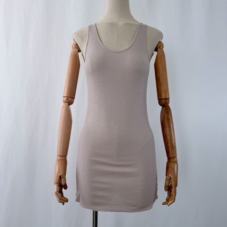 Archival L.G.B. (Le Grand Bleu) Ribbed Tank / Mini Dress