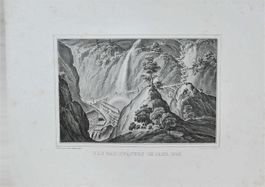 Pfäfers Bad Lithographie