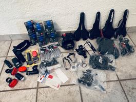 Diverses Fahrrad, Velo Zubehör,Sattel,Licht,Pneuschlauch,…