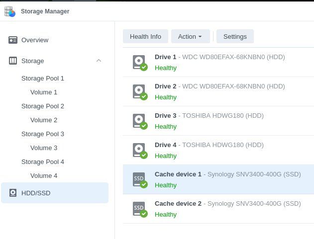 Synology Server: Synology DiskStation DS920+ | 32 TB | RAM & SSD upgrade – Gebraucht aus Locarno von  1