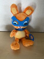 Plüschtier _ Hase mit Maske