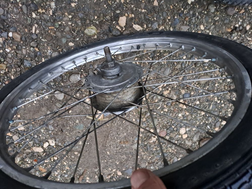 Roue city 700x35b alu torpedo arriere moy acier retropedalage