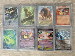 Seltene Pokemonkarten 8 Stk EN
