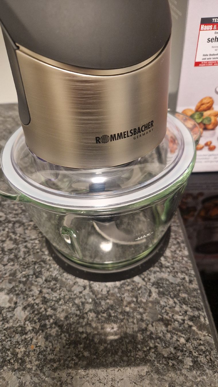 Rommelsbacher Elettrodomestici da cucina: Rommelsbacher Multi Zerkleinerer MZ 400 - Neu! – Nuovo (secondo la descrizione) da Dietikon venduto da amelie_zh 2