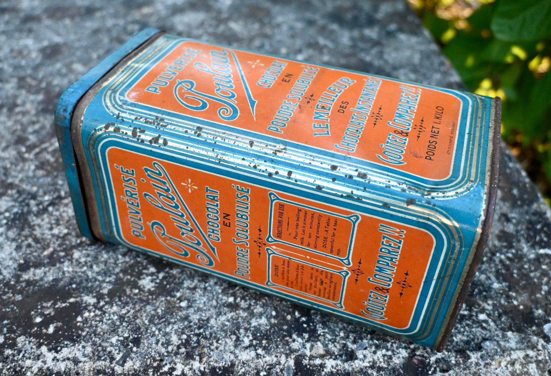 Dosen: Vintage BLECHDOSE Chocolat Poulain 1 KILO – Gebraucht aus Pfaffhausen von mono_rec 7