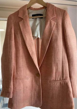 Zara Blazer Lachs Gr M