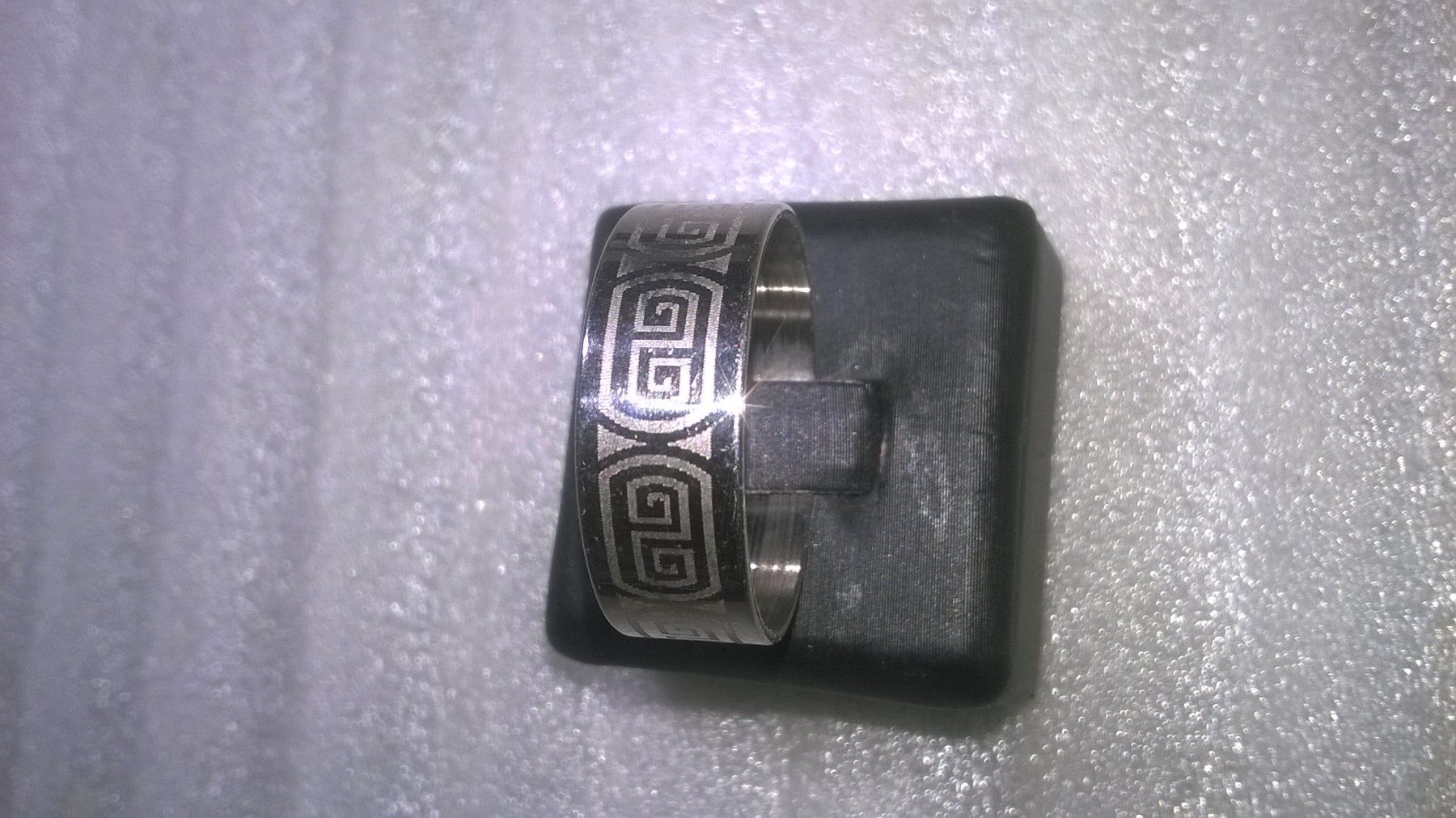 Ringe: RING EDELSTHAL,,,SILBER FARBE,,,GLANZIG – Neu (gemäss Beschreibung) aus Basel von bijoutrie_4 2