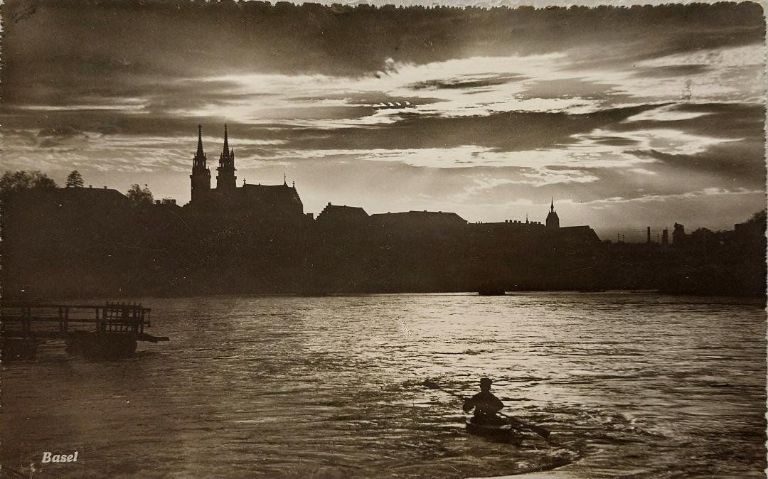 Ansichtskarten: BASEL – Gebraucht aus Delémont von Domdom1