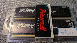 KINGSTON FURY Beast Kit, DDR5-6000, 32 GB, CL40, XMP 3.0
