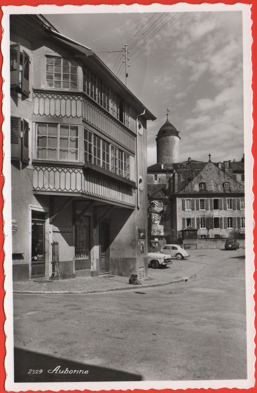 Cartoline postali: AUBONNE No. 2329 - Auto, VW-Käfer – Nuovo (secondo la descrizione) da Jona venduto da philajona