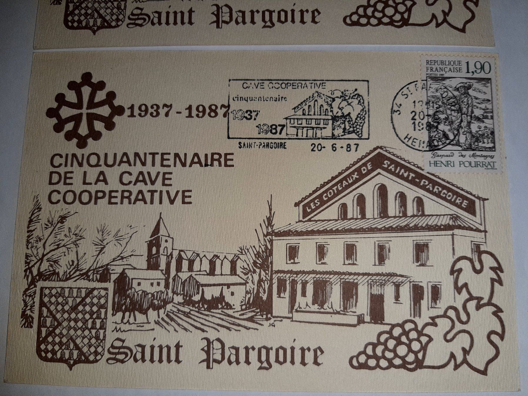 Ansichtskarten: cartes postales avec timbresaintpargoire – Neu (gemäss Beschreibung) aus Le locle von juliensaran 1
