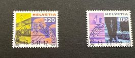 2001 Freimarken Tourismus II gestempelt