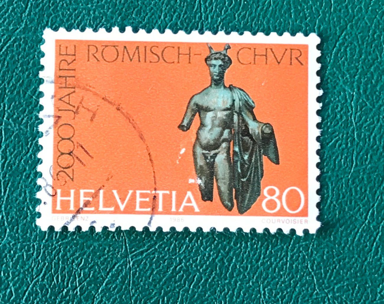Tutti i francobolli: Nr.722 mit Stempel  200j Römisch-Chur 1986   – Usato da Aarau venduto da Billa007