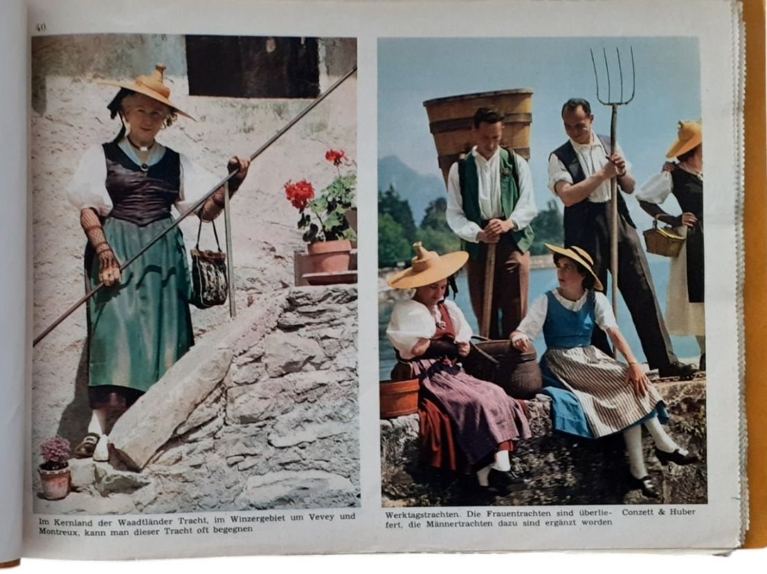 Libri: Album Trachten Schweiz – Usato da Mörschwil venduto da antiksalon 2