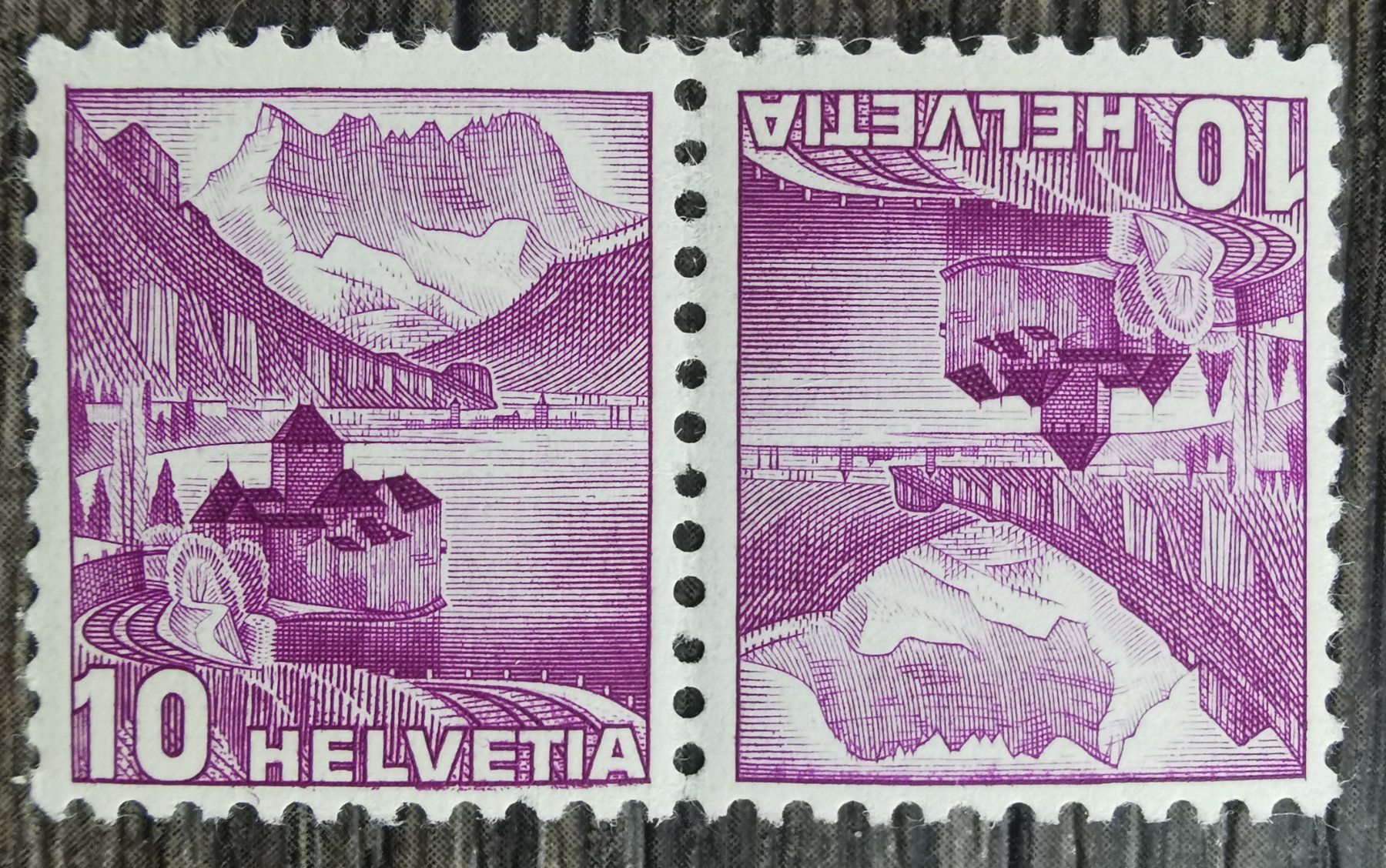 Tutti i francobolli: TR08 Timbre Suisse 19xx Non Oblitere – Usato da Cousset venduto da Patrick_Collections