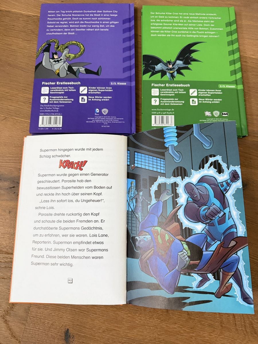 Bücher: Superhelden Lesebücher 3. Klasse – Gebraucht aus Windlach von Binchen0 3