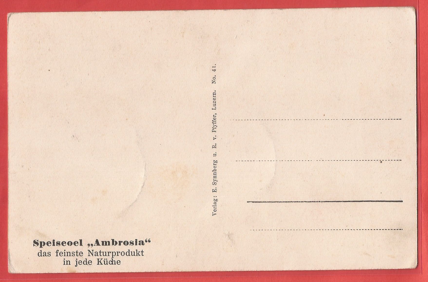 Cartoline postali: Ringgenberg am Brienzersee - ca. 1930 – Usato da Fislisbach venduto da Porano 1