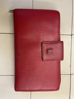 Portafoglio GC in similpelle rossa, multicolore!