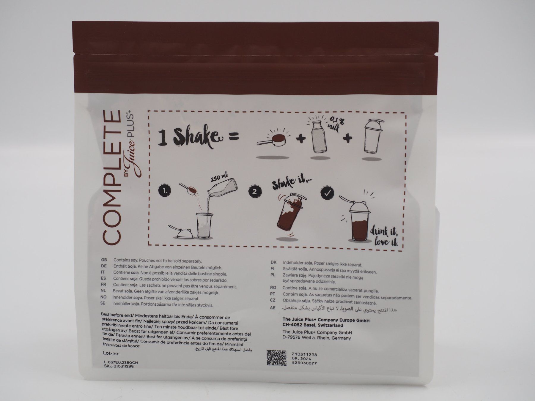 Lebensmittel & Spezialitäten: JUICE PLUS Complete, Chocolate (24070841) – Neu und originalverpackt aus Zürich von  2