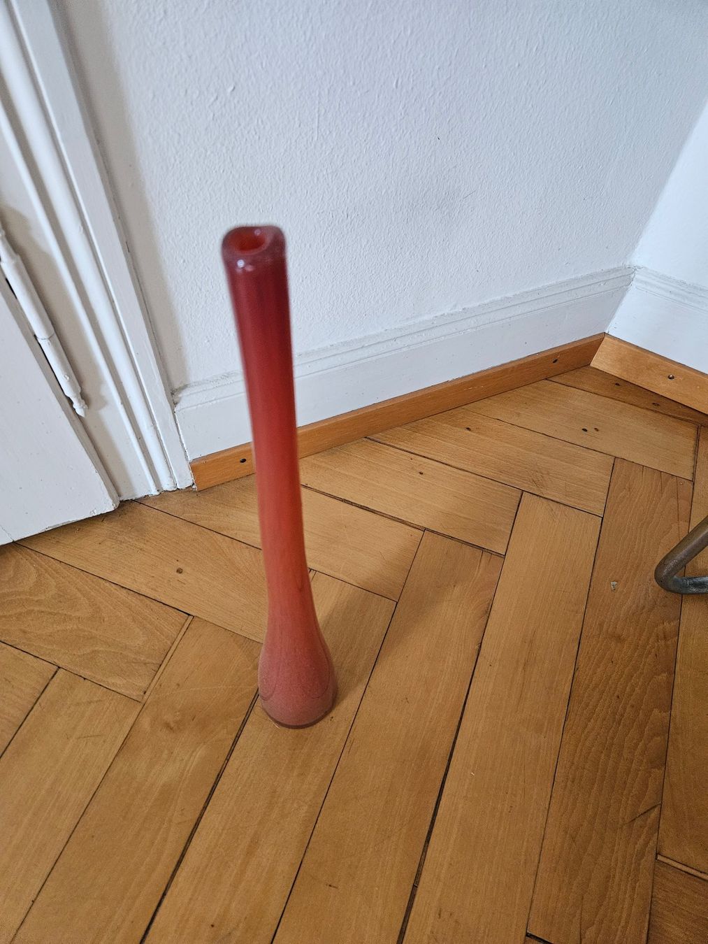 Murano Vasen & Gefässe: Rote Murano Blumenvase, Top Zustand! – Gebraucht aus Zürich von tschudin.barbara