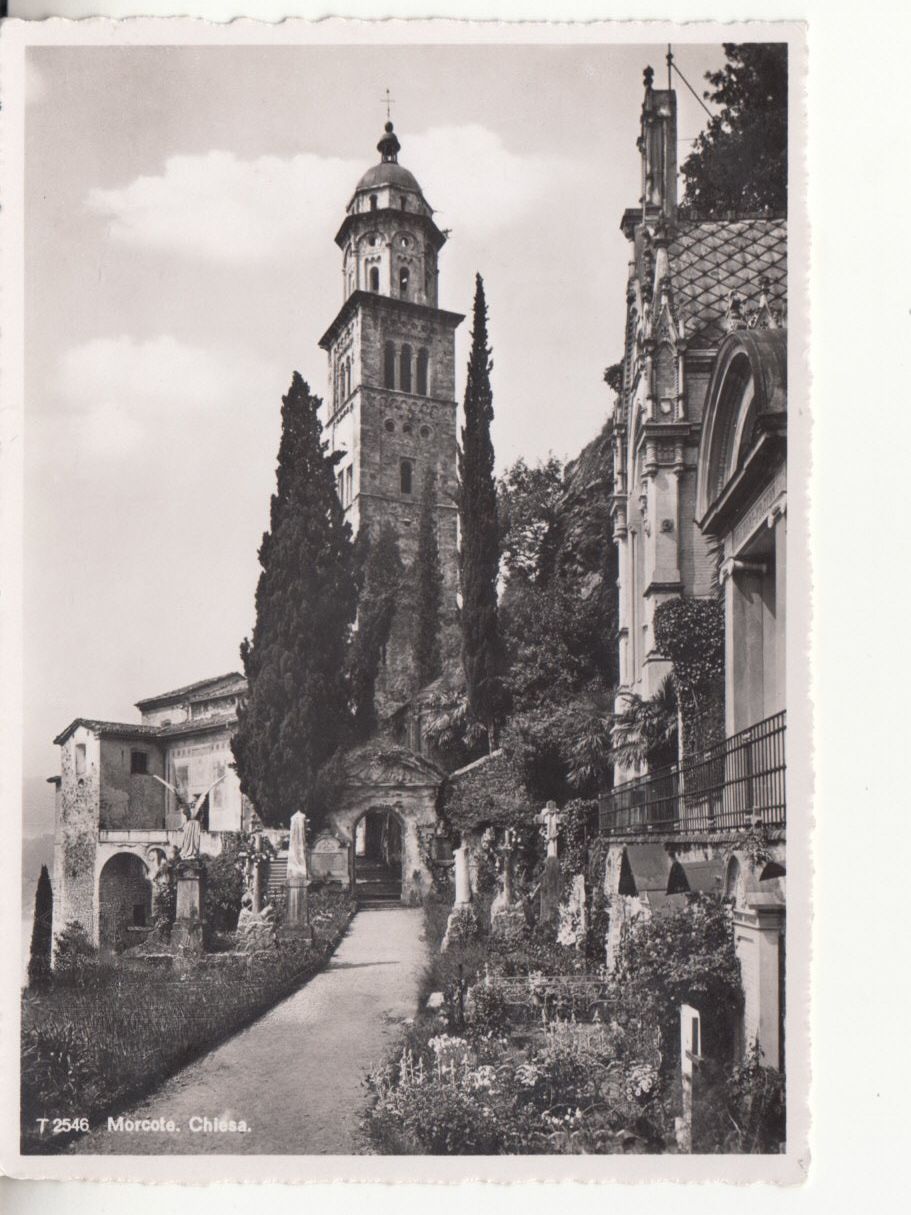 Cartoline postali: Morcote ca 1940 – Usato da Bürglen TG venduto da StampGraf
